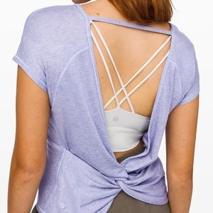 Lululemon Twist Back Tee